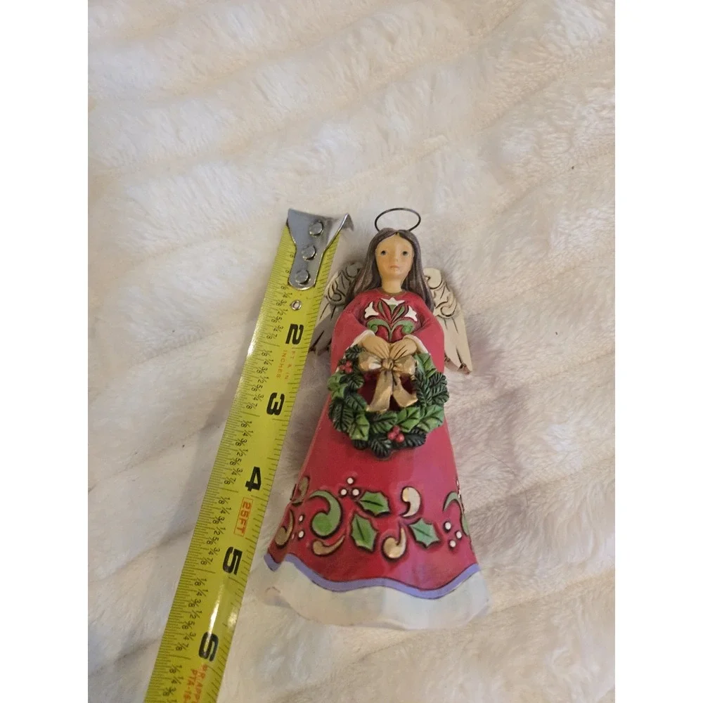 Jim Shore Joy To Our World Christmas Angel Figurine 5